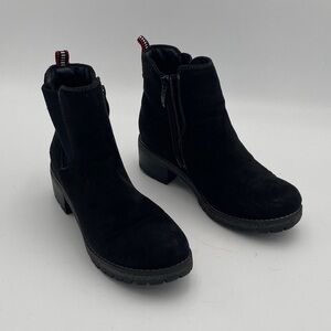 Spring step Patricia Black Ankle moto Boots women 41 Casual office retro Y2K